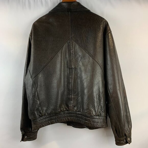 Vintage Reed Leather Corvette Jacket – Made in USA Tag - Rare Find - Picture 7 of 9